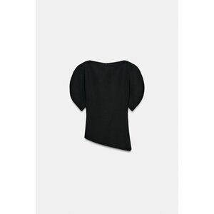 ZARA ZW COLLECTION PUFF SLEEVE TOP